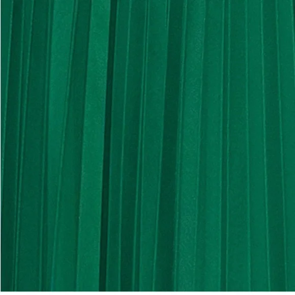 Betsy & Adam Size 8 Emerald Green Chiffon Pleated Gown Mother of the Bride NWOT - Picture 6 of 6